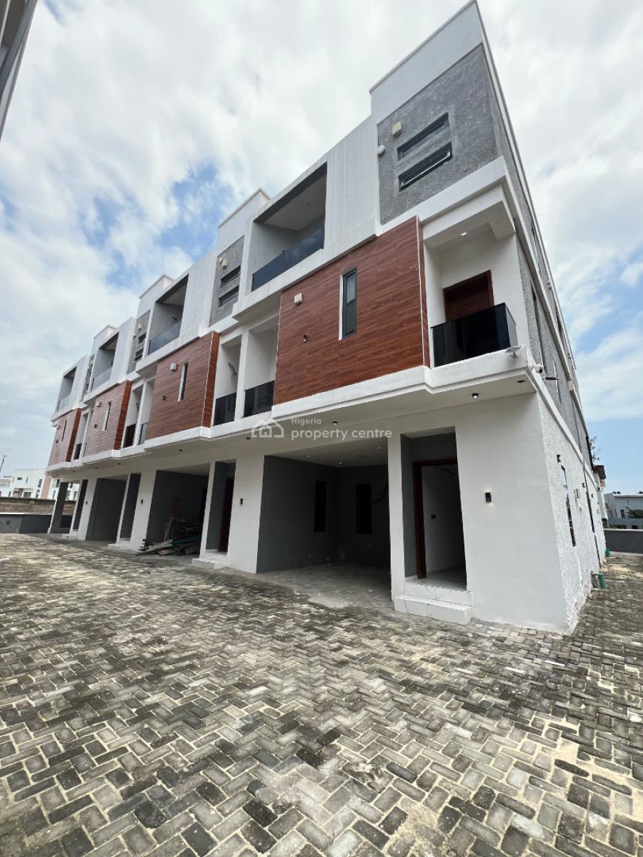 Luxury 4 Bedroom Terrace with Amazing Facilities, Osapa London, Osapa, Lekki, Lagos, Terraced Duplex for Sale