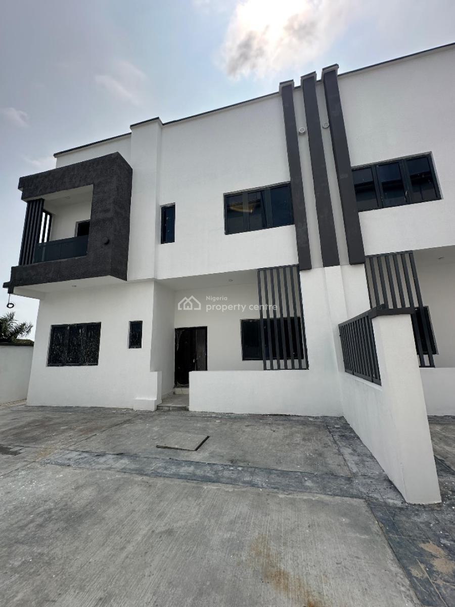 Uniquely Built Spacious Luxury 4 Bedroom Semi-detached Duplex with Bq, Ajah, Lagos, Semi-detached Duplex for Sale