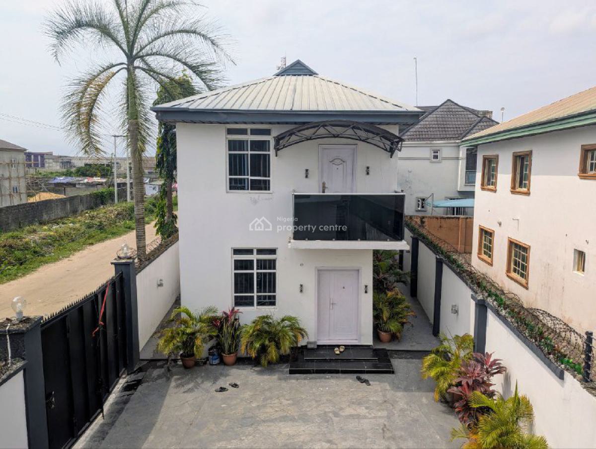 Very Spacious 5 Bedroom Detached Duplex with Great Accessibility, Emmanuel Achukwu Street, Before Abraham Adesanya Bus-stop, Ajah, Lagos, Detached Duplex for Sale