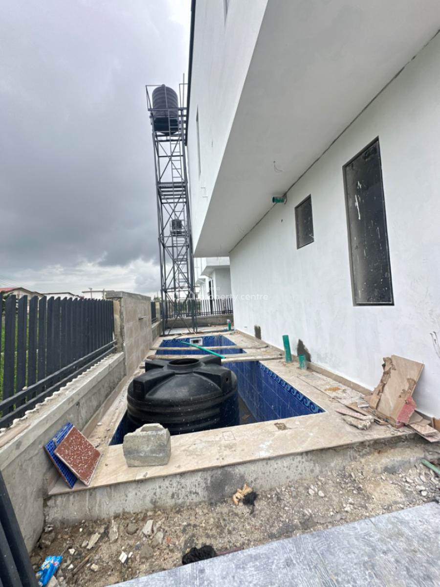 Fully Detached 4bedrooms Detached Duplex with Swimming Pool, Ajah Sangotedo, Lekki, Lagos, Detached Duplex for Sale