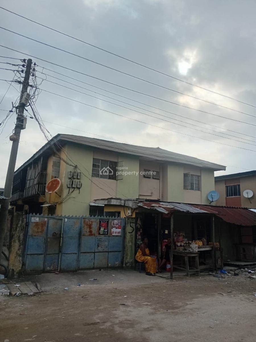 Solid Well Maintained 4 Unit of 3 Bedroom Apartment, Ago Palace, Isolo, Lagos, Block of Flats for Sale
