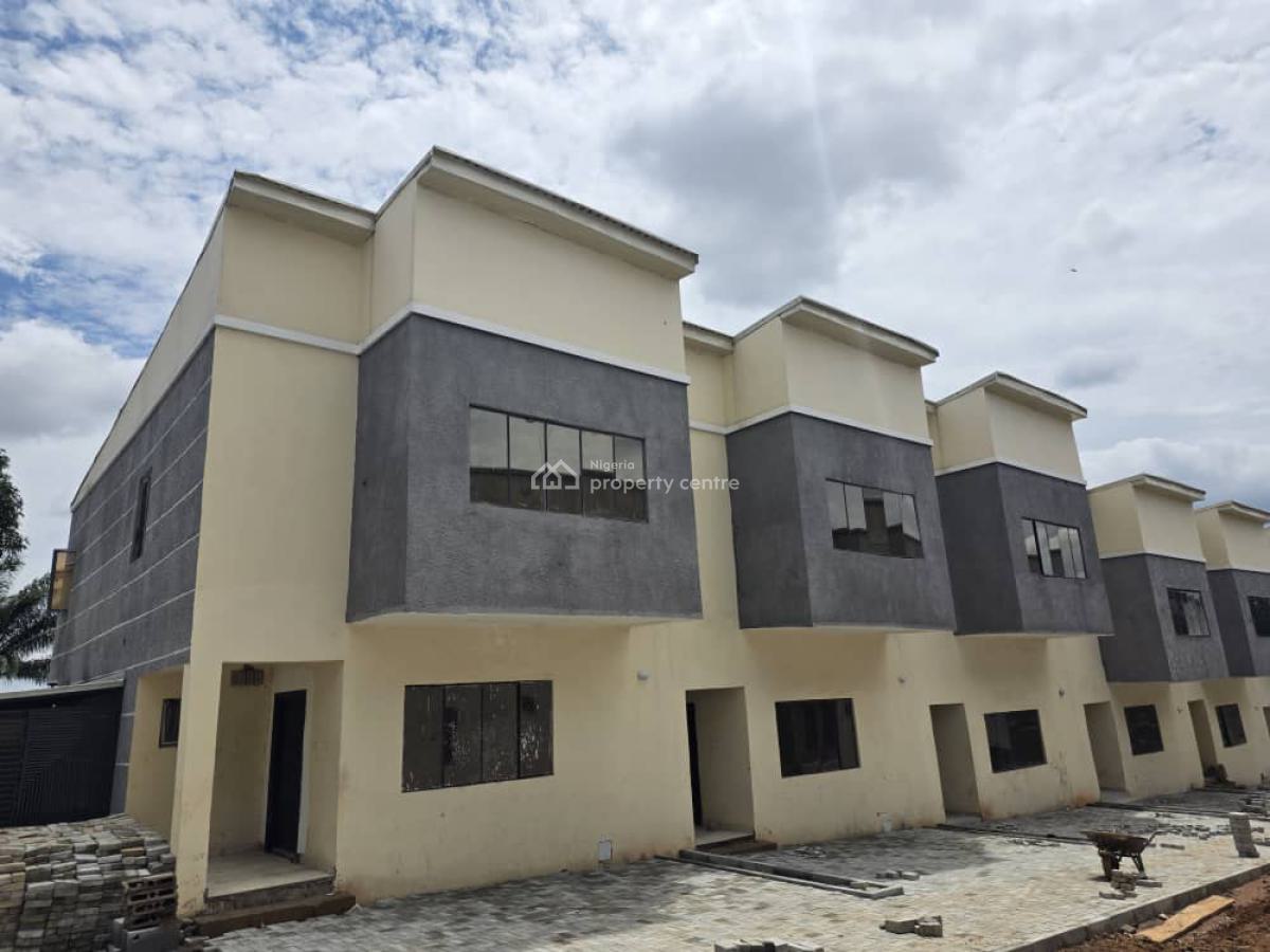 Newly Built 3 Bedrooms Terraced Duplex, Ralp Shuaib Crescent, Life Camp, Abuja, Terraced Duplex for Sale