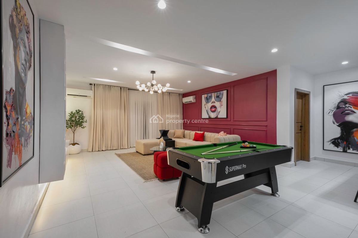 Luxury 2 Bedroom Apartment with Swimming Pool and Snooker Board, Lekki, Lekki Phase 1, Lekki, Lagos, Flat / Apartment Short Let