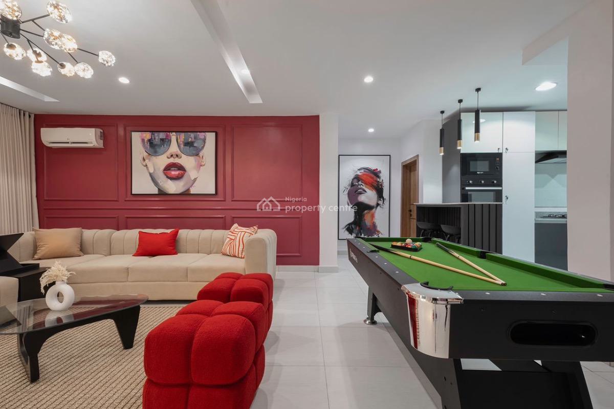 Luxury 2 Bedroom Apartment with Swimming Pool and Snooker Board, Lekki, Lekki Phase 1, Lekki, Lagos, Flat / Apartment Short Let