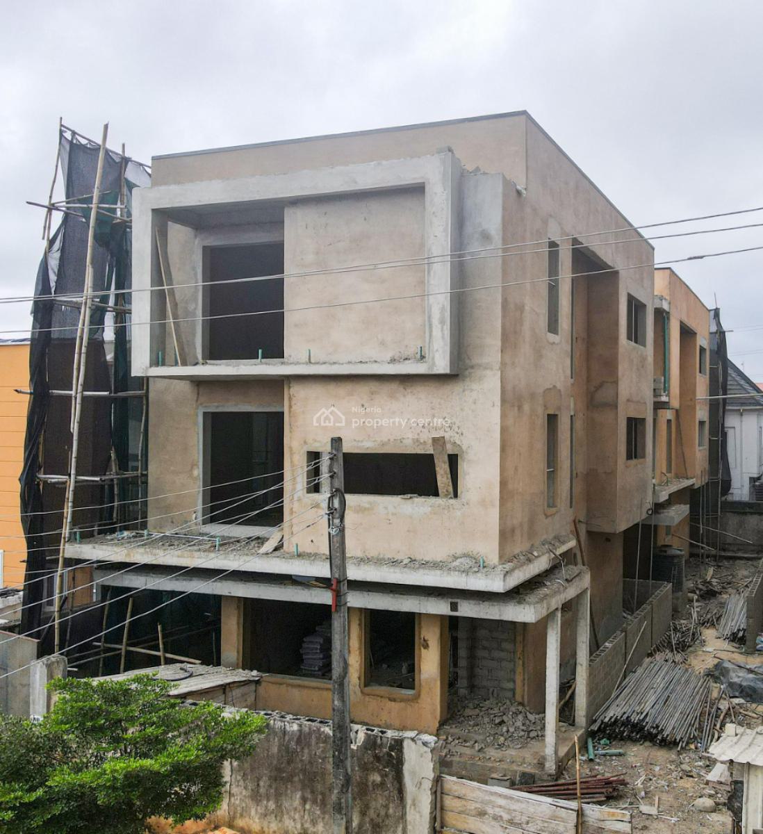 4 Units of 5 Fully Detached Duplexes Each with a Bq, Pool and Study, U3 Estate, Lekki Phase 1, Lekki, Lagos, Detached Duplex for Sale