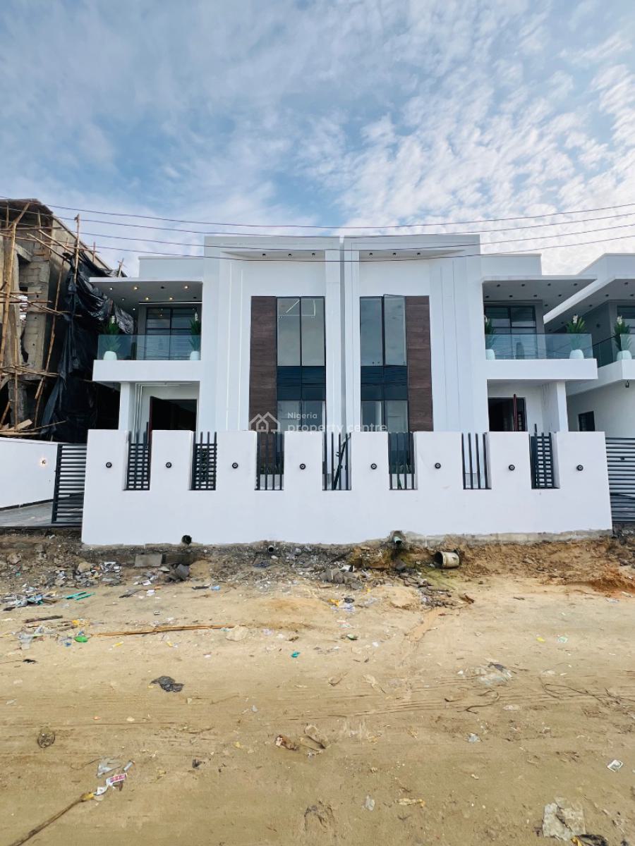 Spacious 4-bedroom Semi-detached Duplex in a Gated Estate, Ajah Lagos, Ahah, Ajah, Lagos, Semi-detached Duplex for Sale