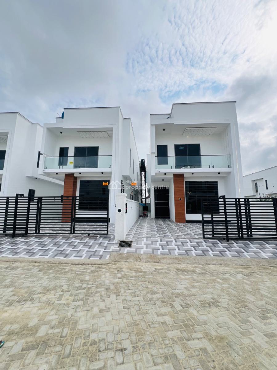 Beautifully Finished 4-bedroom Fully Detached Duplex with Bq,, Ajah, Ajah, Lagos, Detached Duplex for Sale