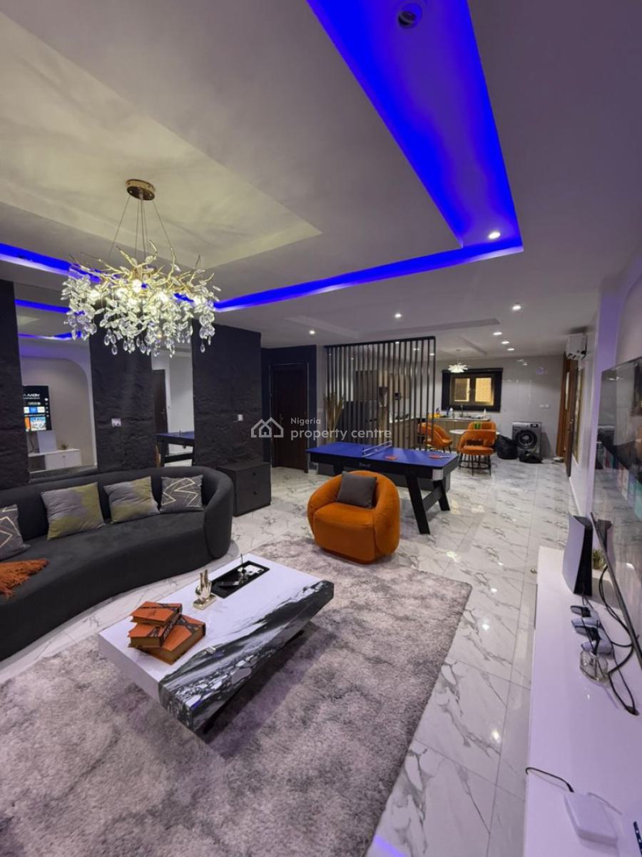 Cozy 2 Bedroom Apartment with Snooker Board and Ps5, Osapa, Osapa, Lekki, Lagos, Flat / Apartment Short Let