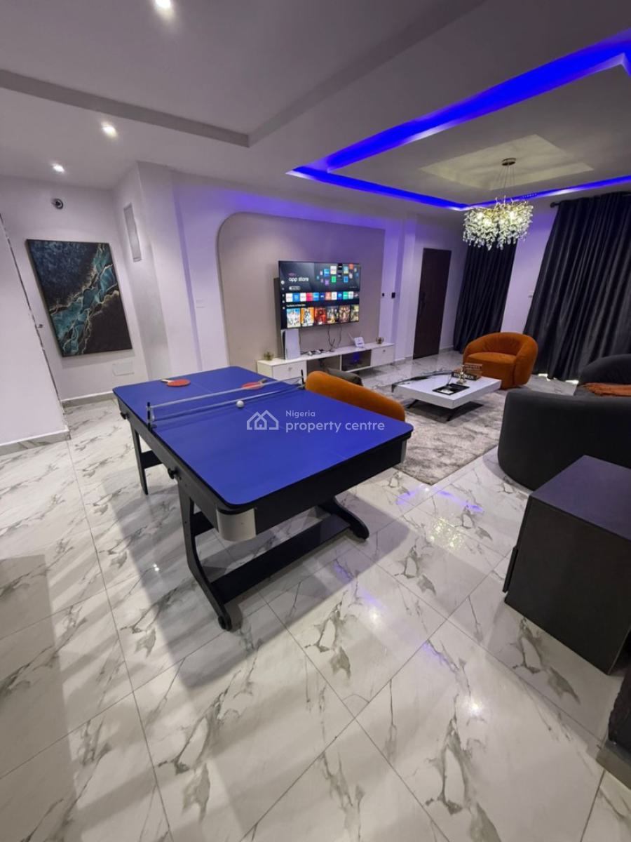 Cozy 2 Bedroom Apartment with Snooker Board and Ps5, Osapa, Osapa, Lekki, Lagos, Flat / Apartment Short Let