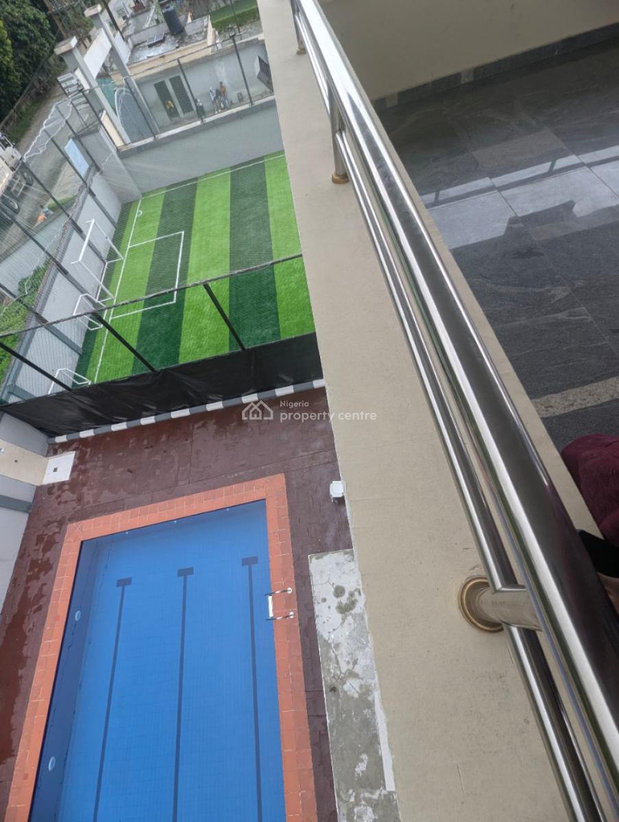 Spacious 4-bed+bq Corner Piece Terrace with Pool, Gym & Football Ptch, Lekki Conservation Rd, Lekki, Lagos, Terraced Duplex for Sale