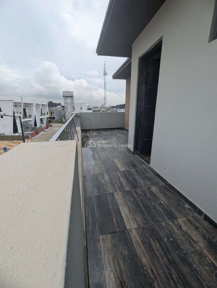 Spacious 4-bed+bq Corner Piece Terrace with Pool, Gym & Football Ptch, Lekki Conservation Rd, Lekki, Lagos, Terraced Duplex for Sale