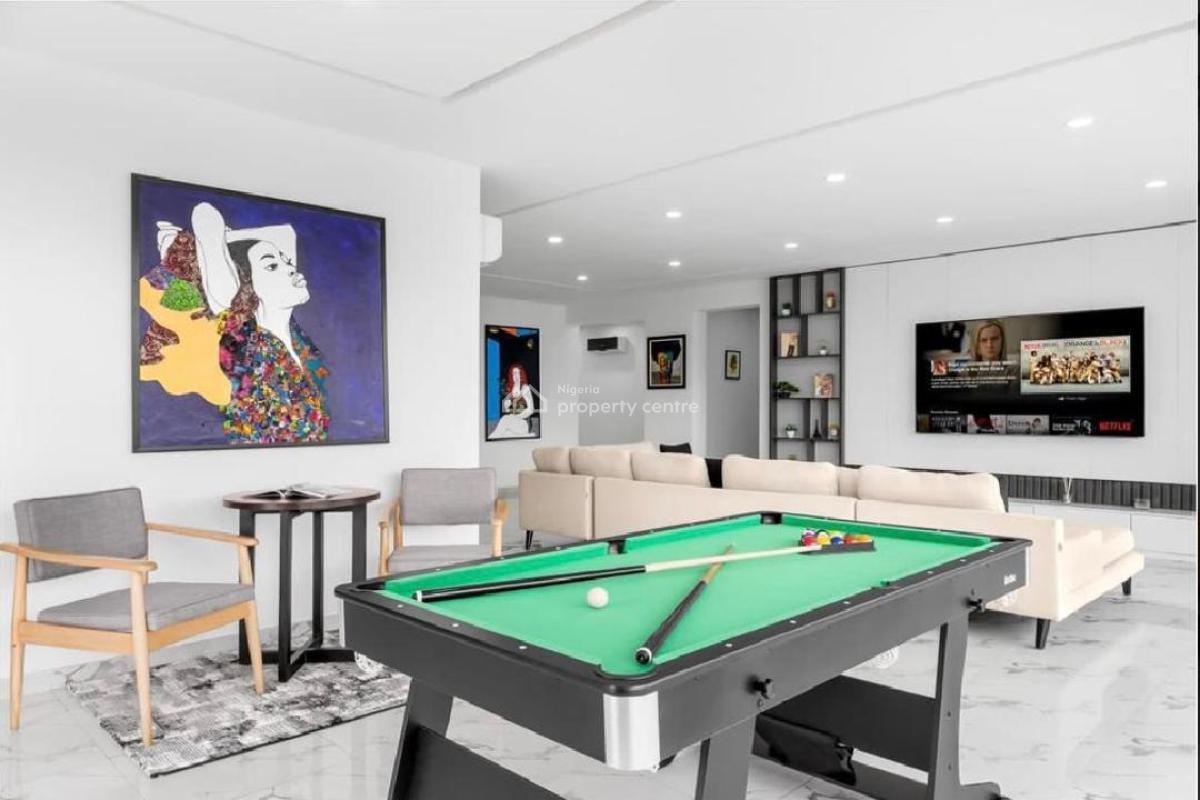 Luxury 3 Bedroom Penthouse with Swimming Pool, Gym and Snooker Board, Oko Awo Street, Victoria Island (vi), Lagos, Flat / Apartment Short Let