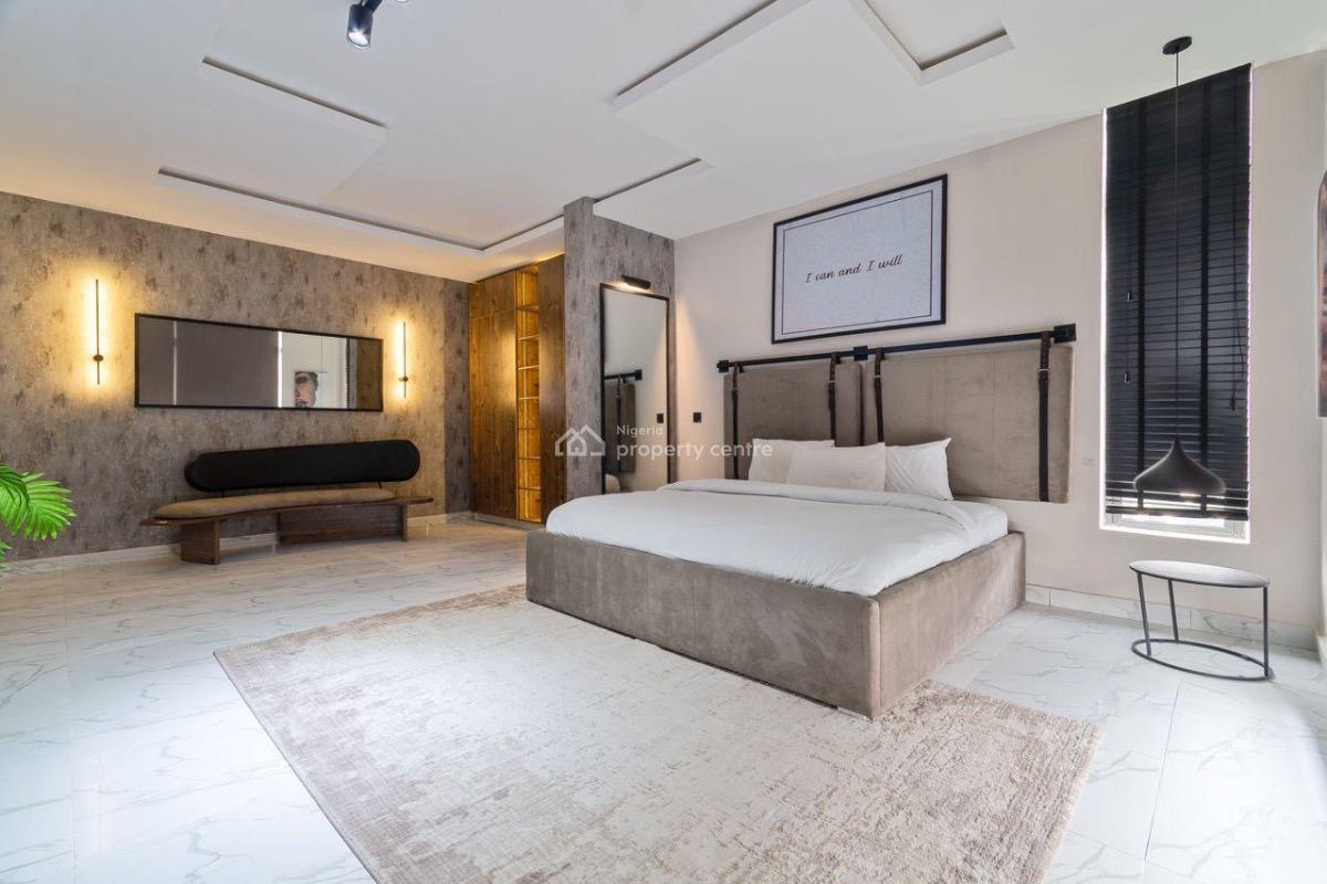 Luxurious 3 Bedroom Penthouse Villa with Rooftop Pool,cinema&cityview, Palm Spring Road, Ikate Elegushi, Lekki, Lagos, Flat / Apartment Short Let