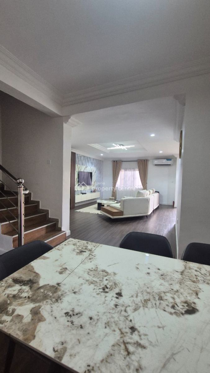 Exquisitely Fully Furnished 5 Bedroom Semi-detached Duplex Wit 2rms Bq, Off Issac John Street Gra Ikeja, Ikeja Gra, Ikeja, Lagos, Semi-detached Duplex for Rent
