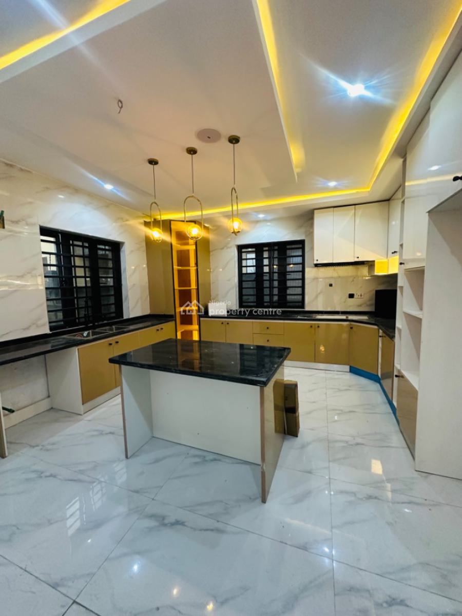 Super Luxurious 5 Bedroom Fully Detached Duplex with a Room Bq, Gra Phase 2, Magodo, Lagos, Detached Duplex for Sale