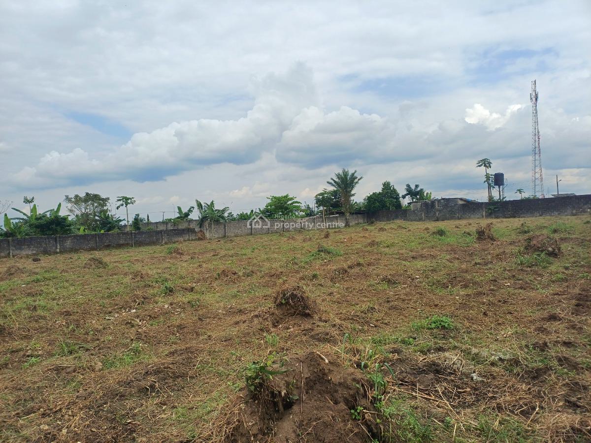 Fenced 10 Plots of Land, Obirikwere-airport Road, Port Harcourt, Rivers, Mixed-use Land for Sale