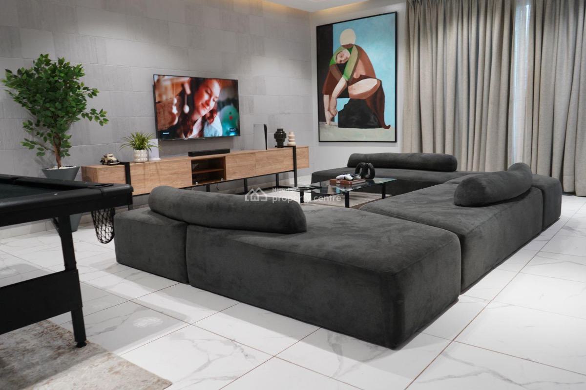 Luxury 3 Bedroom Apartment with Gym, Snooker Board and Ps5, Redline Court, Fatai Idowu Arobieke, Lekki Phase 1, Lekki, Lagos, Flat / Apartment Short Let