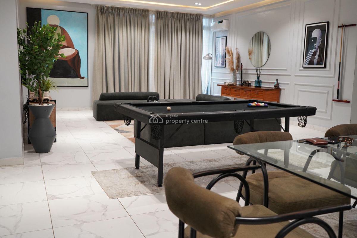 Luxury 3 Bedroom Apartment with Gym, Snooker Board and Ps5, Redline Court, Fatai Idowu Arobieke, Lekki Phase 1, Lekki, Lagos, Flat / Apartment Short Let