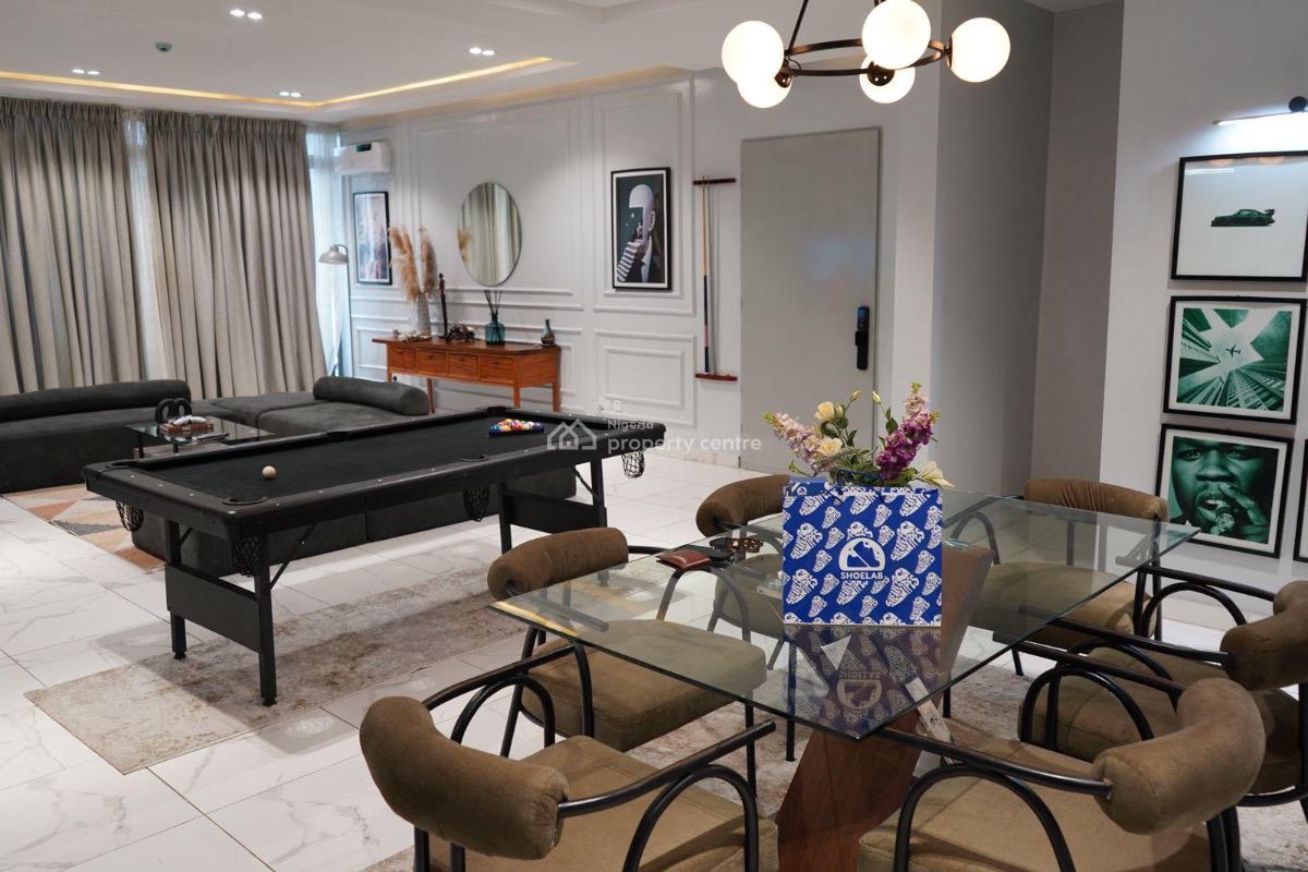 Luxury 3 Bedroom Apartment with Gym, Snooker Board and Ps5, Redline Court, Fatai Idowu Arobieke, Lekki Phase 1, Lekki, Lagos, Flat / Apartment Short Let