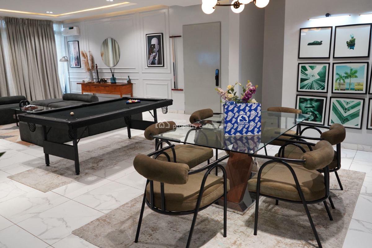 Luxury 3 Bedroom Apartment with Gym, Snooker Board and Ps5, Redline Court, Fatai Idowu Arobieke, Lekki Phase 1, Lekki, Lagos, Flat / Apartment Short Let
