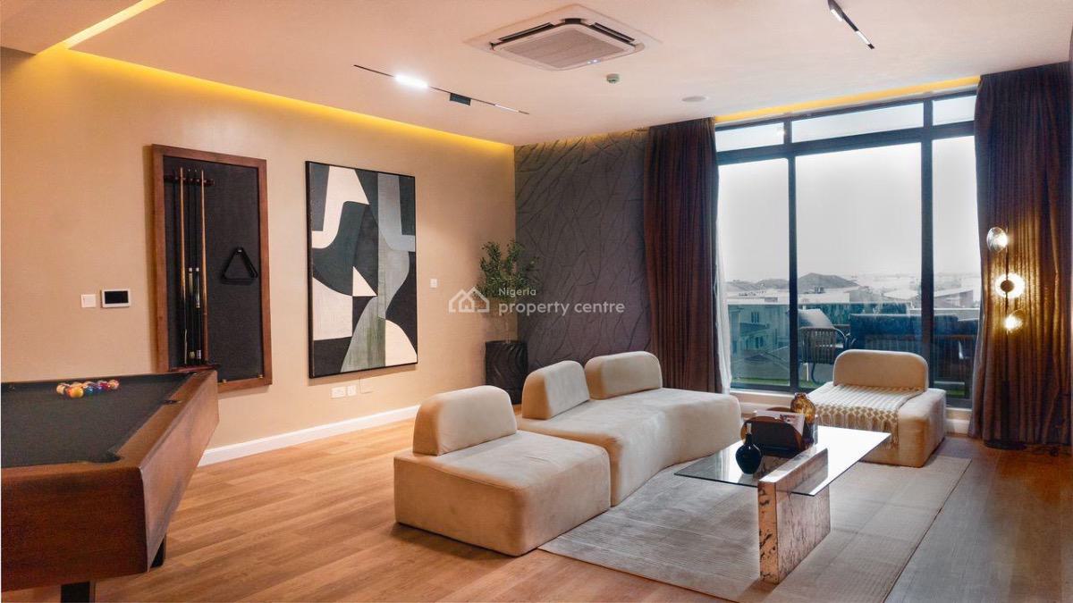 Luxurious 3 Bedroom Penthouse with Gym, Ps5 and Snooker, Redline Court, Fatai Idowu Arobieke, Lekki Phase 1, Lekki, Lagos, Flat / Apartment Short Let