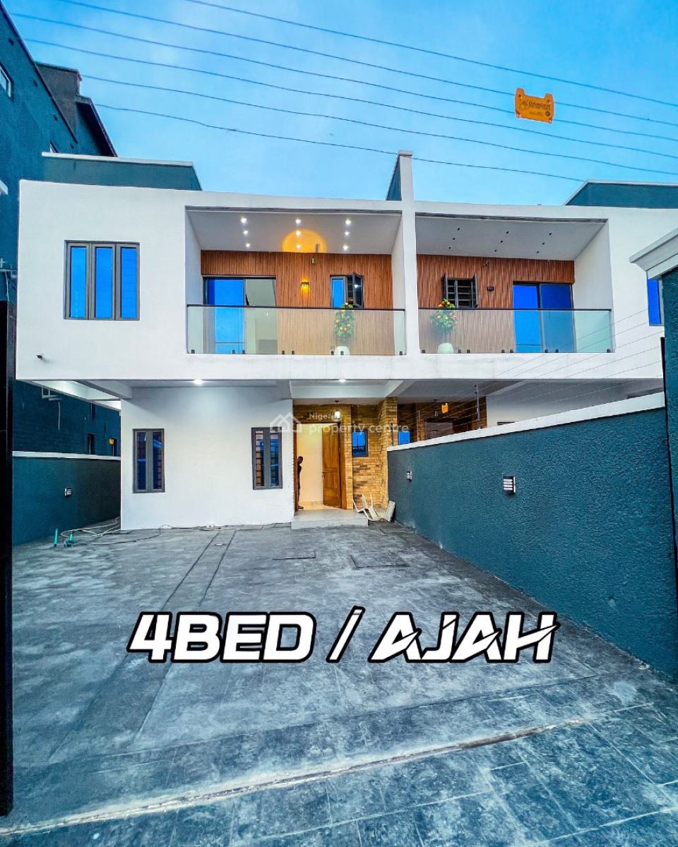 Bedrooms Semi Detached 4bedrooms Duplex with Bq, Ajah, Lagos, Semi-detached Duplex for Sale