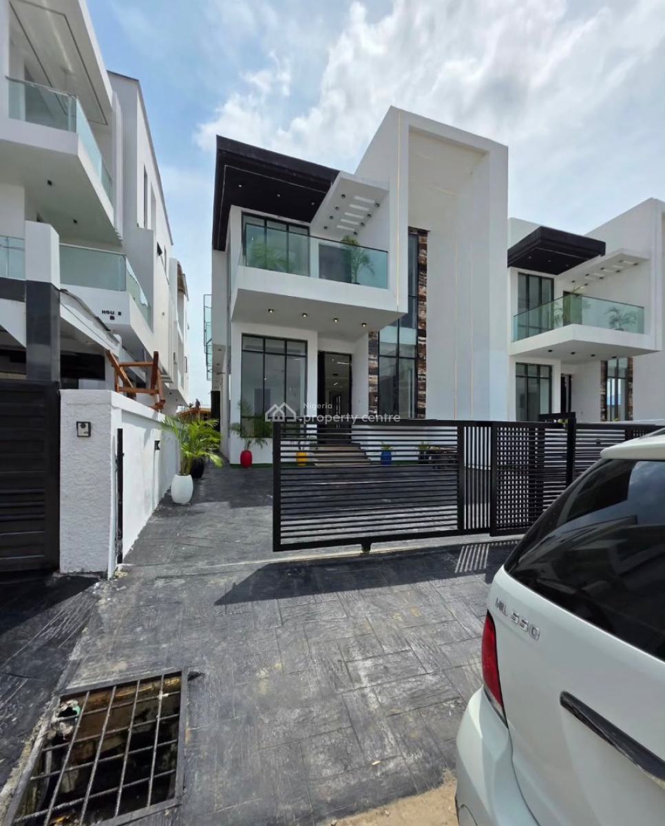 Modern 5 Bedroom Duplex, Chevron, Lekki, Lagos, Detached Duplex for Sale