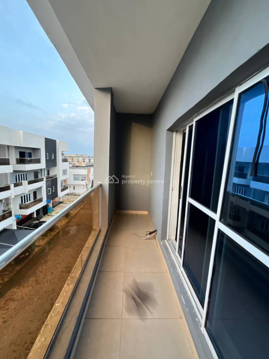 Service 3 Bedroom Flat with Fitted Kitchen Large Living Room & Kitchen, By Nike Art Gallery, Ikate, Lekki, Lagos, Flat / Apartment for Rent