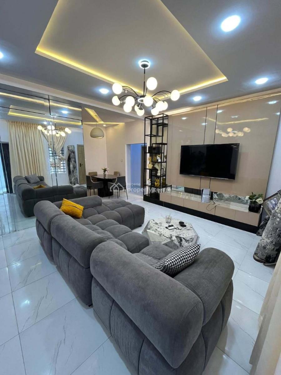 Fully Furnished 2-bedroom Apartment (perfect for Airbnb), Lekki Phase 1, Lekki, Lagos, Flat / Apartment for Rent