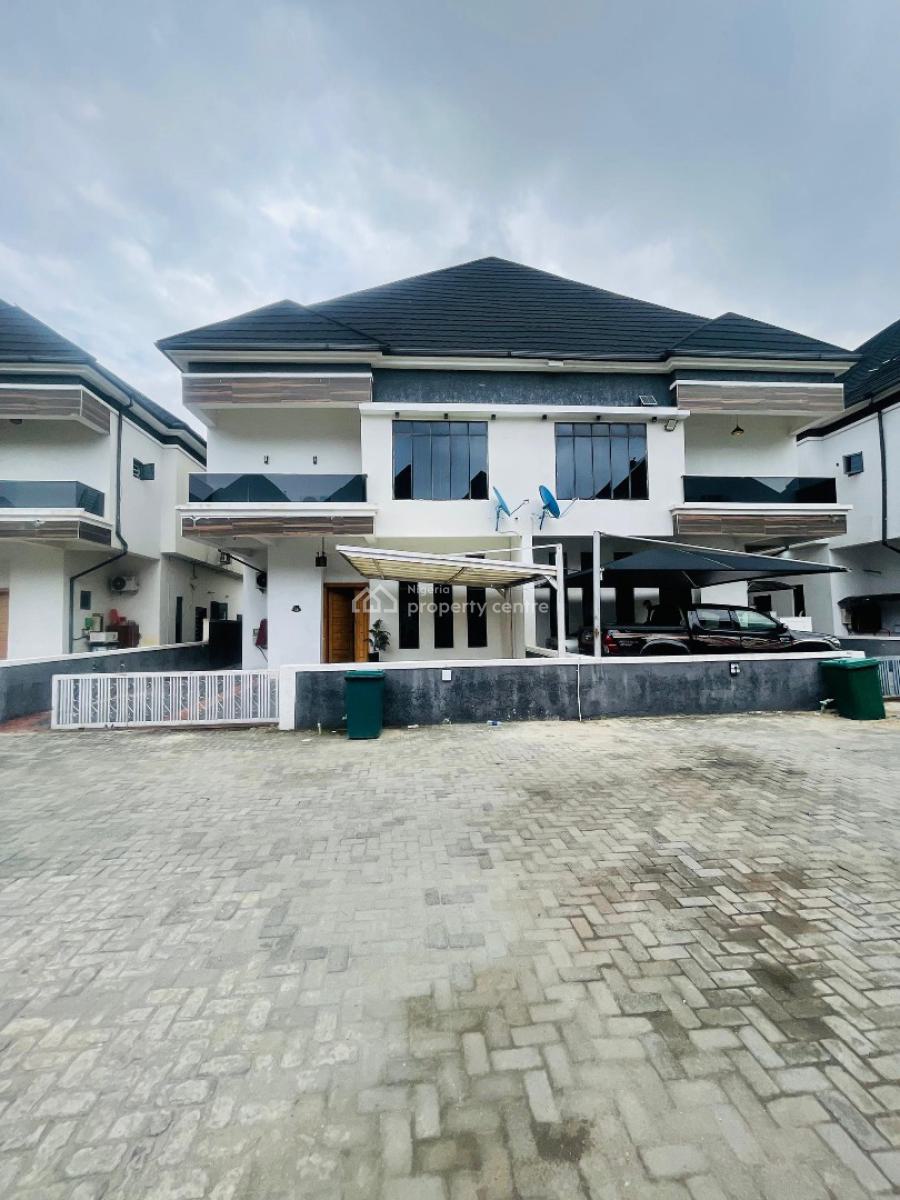 4 Bedroom Semi Detached Duplex with Bq, Chevron, Lekki, Lagos, Semi-detached Duplex for Sale