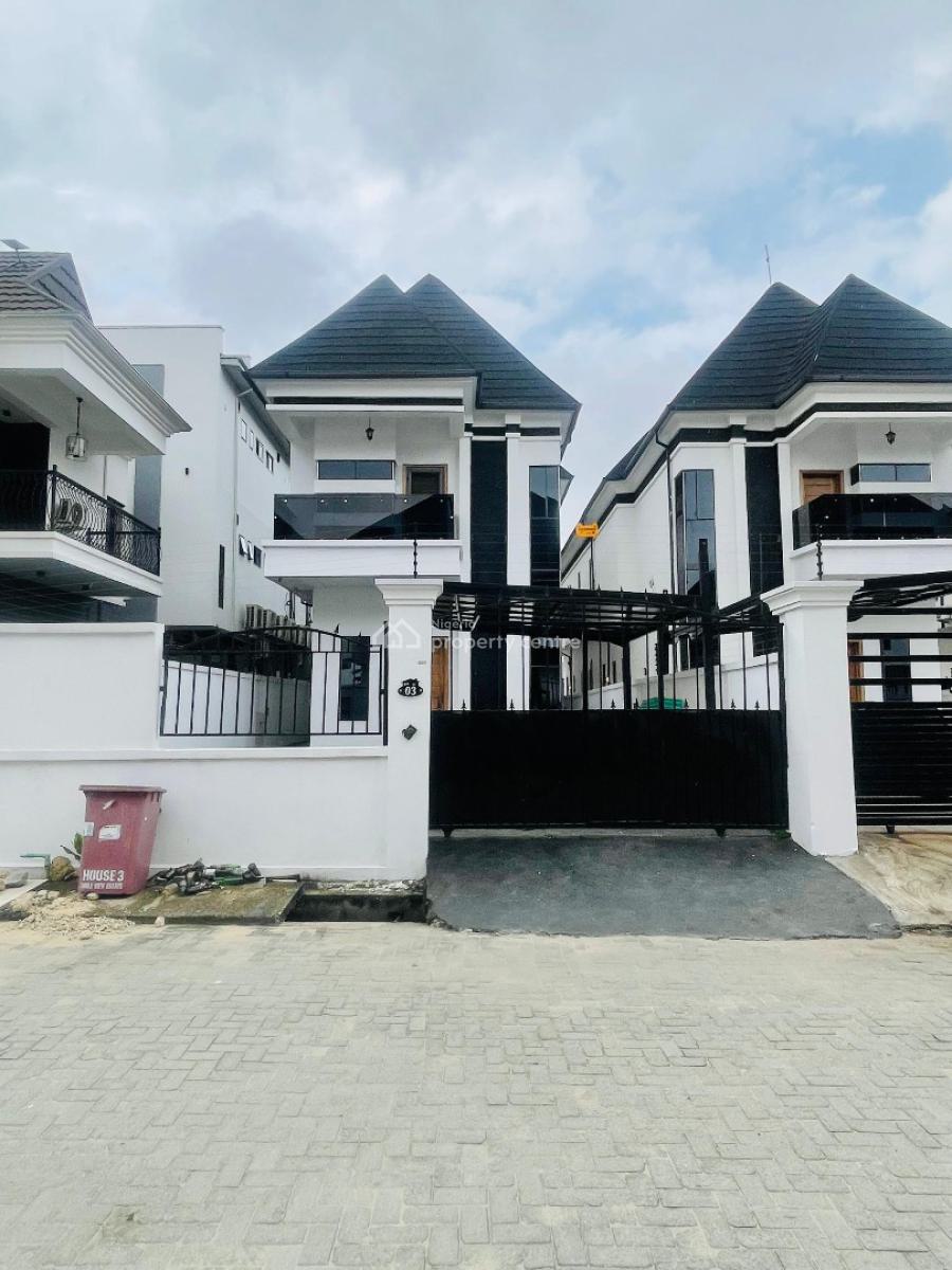 5 Bedroom Fully Detached Duplex with Bq, Chevron, Lekki, Lagos, Detached Duplex for Sale