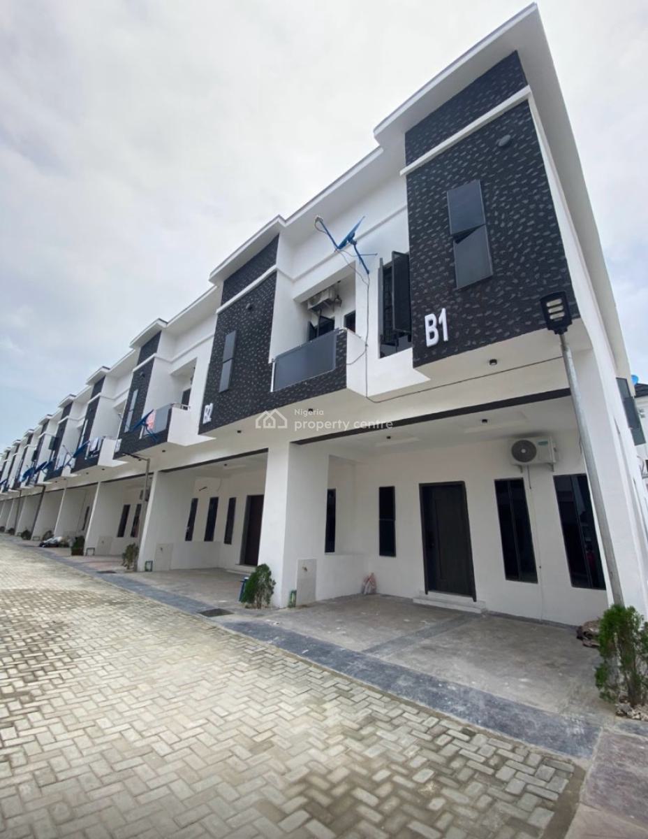 Nicely Built 4 Bedroom Terrace Duplex, Orchid Road By Chevron Tollgate Lekki, Lekki, Lagos, Terraced Duplex for Sale