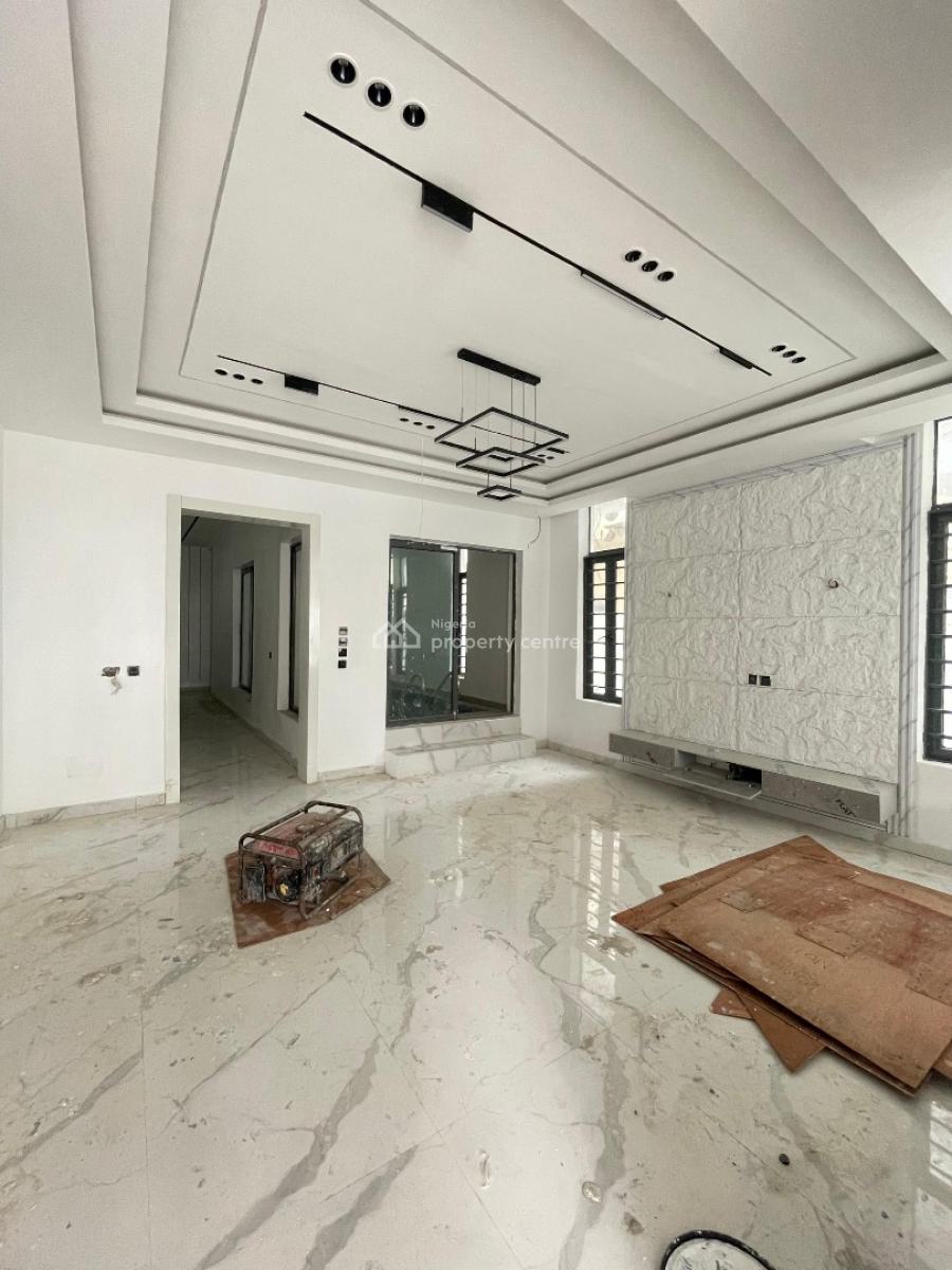 Massive 5 Bedroom Duplex with a Bq, Pool,gym, Chevron, Lekki, Lagos, House for Sale