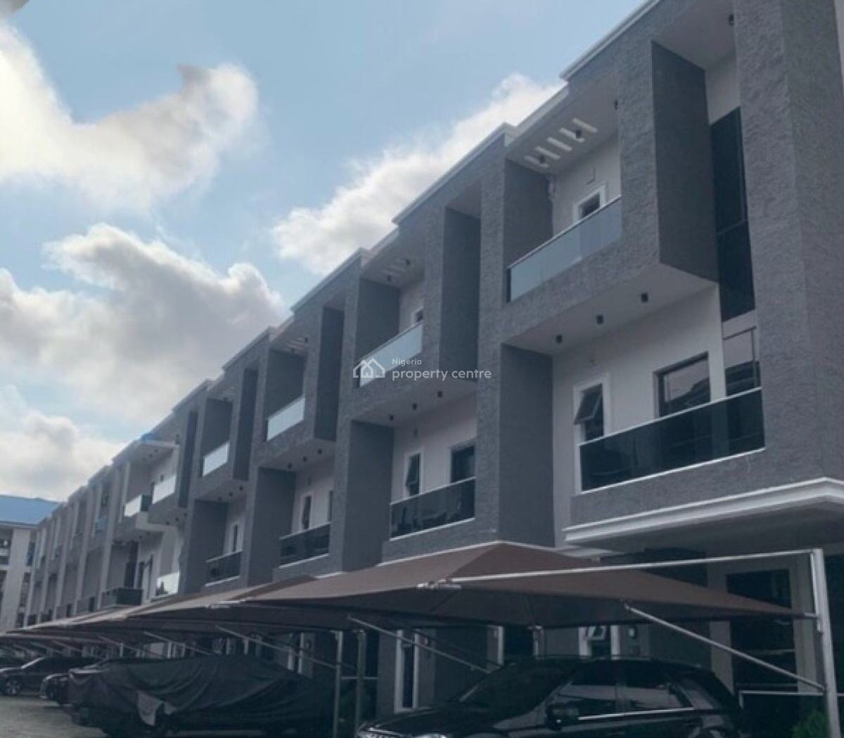 Serviced 4-bedroom Terrace Duplex with Bq, Victoria Island (vi), Lagos, Terraced Duplex for Rent