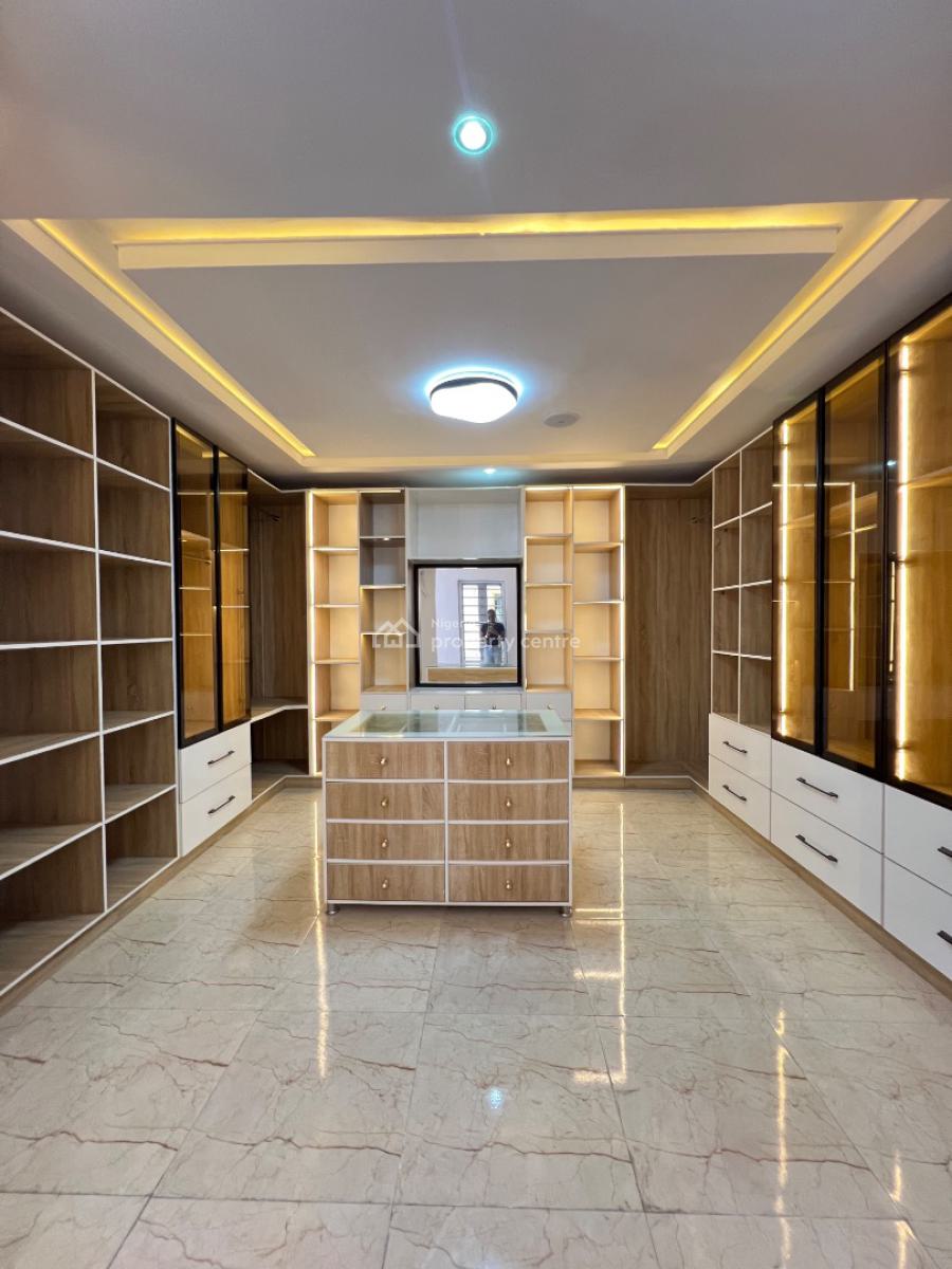 Spacious 5 Bedroom Detaced Duplex with Bq, Cinema, Rooftop Terrace, Chevron, Lekki, Lagos, Detached Duplex for Sale