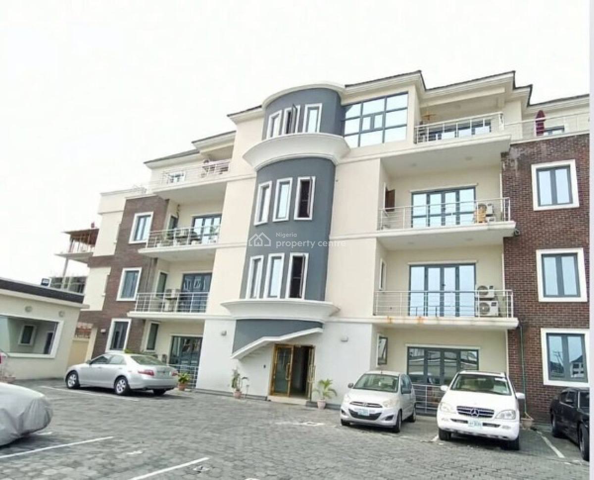 Fully Serviced 3-bedroom Apartment with Bq, Lekki Phase 1, Lekki, Lagos, Flat / Apartment for Rent