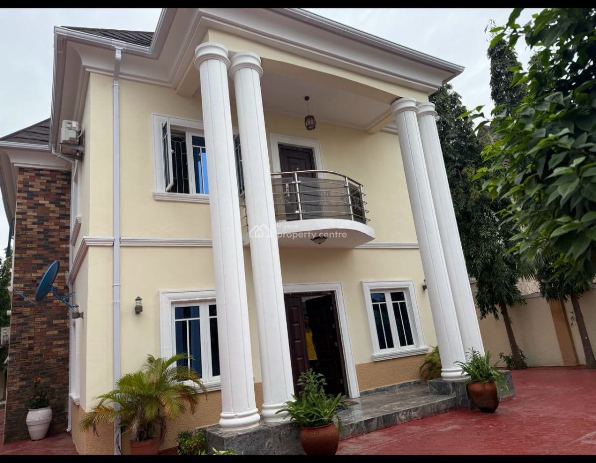 Fully Detached & Furnished 5 Bedrom Duplex ,sw/pool& 2rm Bq, Tarred Rd, Karsana(tarred Rd), Gwarinpa, Abuja, Detached Duplex for Sale