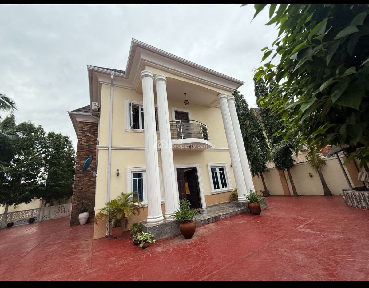 Fully Detached & Furnished 5 Bedrom Duplex ,sw/pool& 2rm Bq, Tarred Rd, Karsana(tarred Rd), Gwarinpa, Abuja, Detached Duplex for Sale