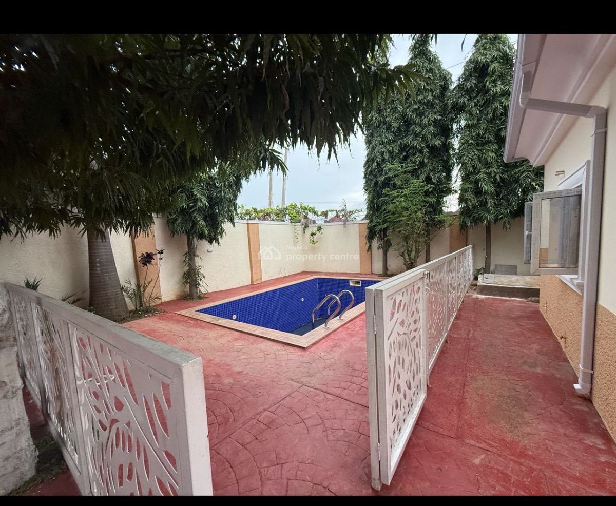 Fully Detached & Furnished 5 Bedrom Duplex ,sw/pool& 2rm Bq, Tarred Rd, Karsana(tarred Rd), Gwarinpa, Abuja, Detached Duplex for Sale