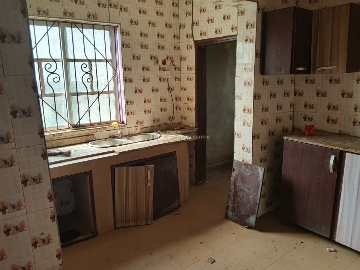 3 Bedroom Flat Alone in Compound Pop Ceiling, Lafenwa Close to Ayobo, Ado-odo/ota, Ogun, Flat / Apartment for Rent
