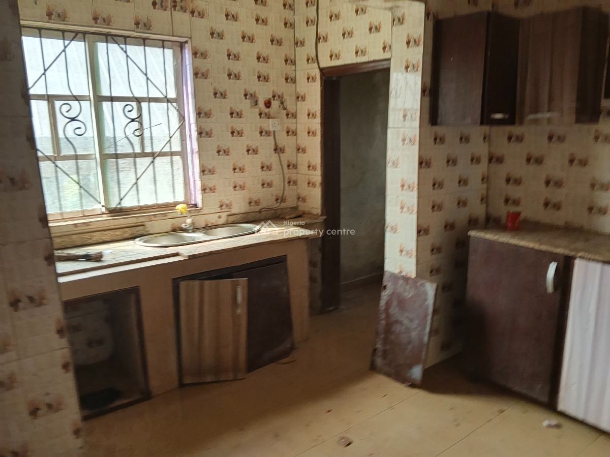 3 Bedroom Flat Alone in Compound Pop Ceiling, Lafenwa Close to Ayobo, Ado-odo/ota, Ogun, Flat / Apartment for Rent