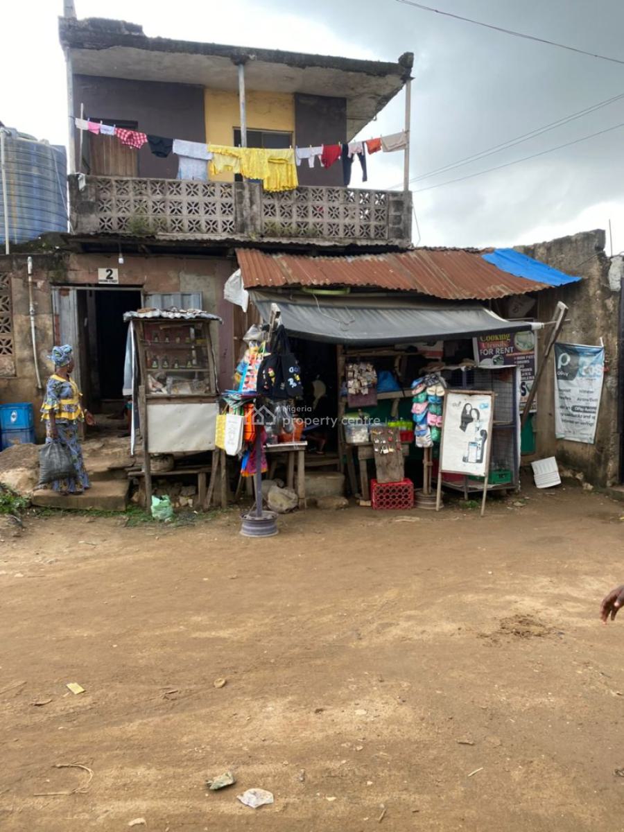 a Storey Building on a Corner Piece Land Measuring 200sqm, Sawmill, Ifako, Gbagada, Lagos, House for Sale