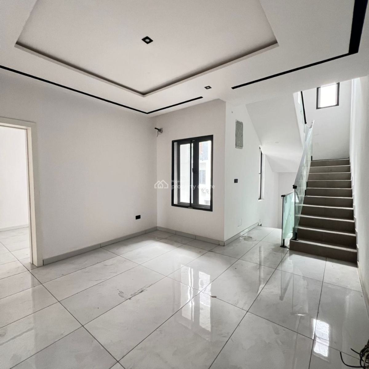 4 Bedrooms Terrace with Bq, Lekki Phase 2, Lekki, Lagos, House for Rent