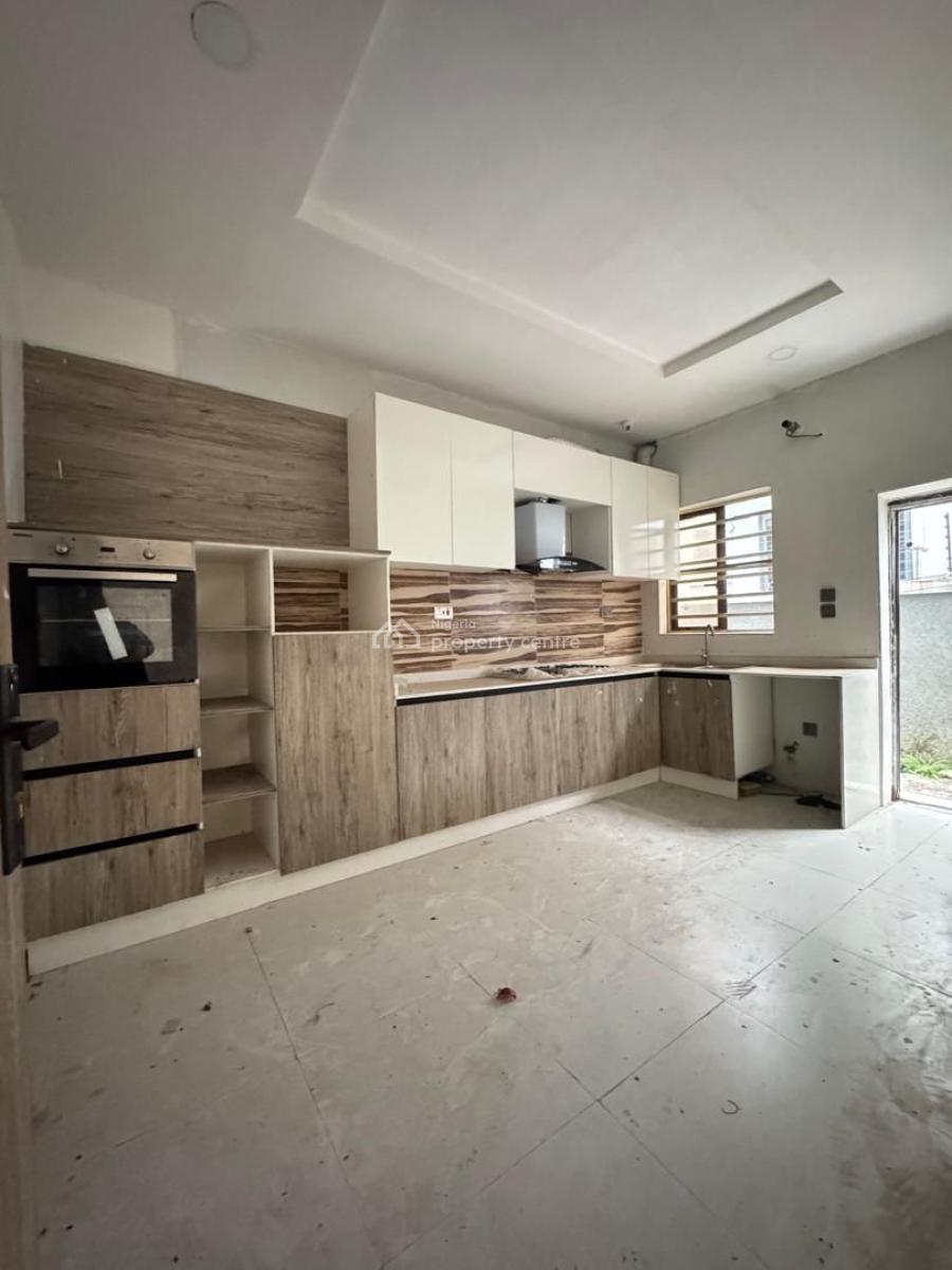 Standard 4 Bedroom Terrace Duplex in a Serviced Estate, Orchid, Just After Second Lekki Toll Gate, Igbo Efon, Lekki, Lagos, Terraced Duplex for Rent
