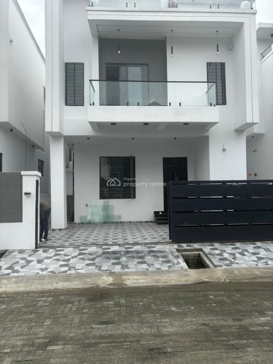 Tastefully Finished 4 Bedroom Detached Duplex with a Bq, Lekki Palm City Estate, Ajah, Lagos, Detached Duplex for Sale