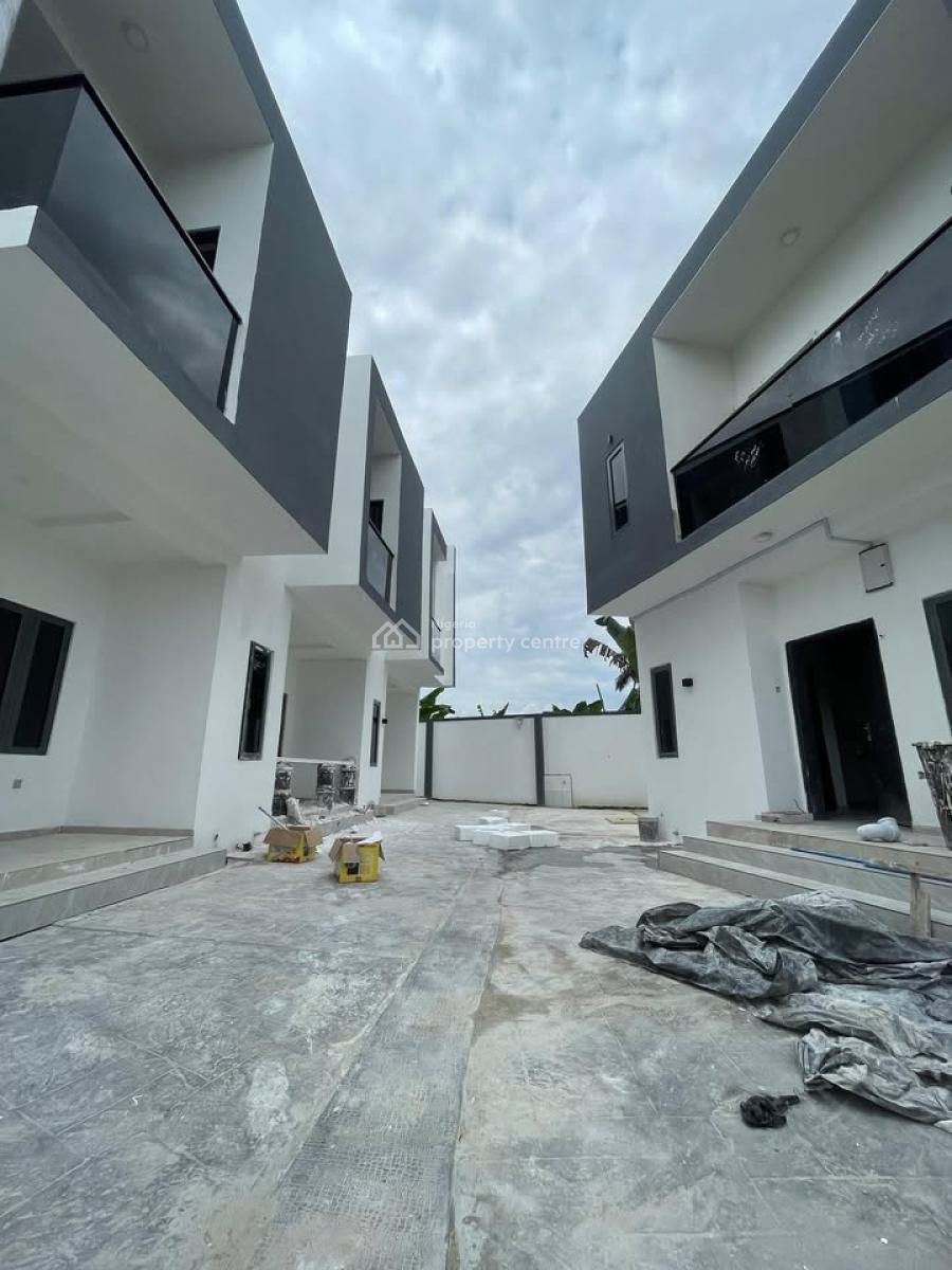 3 Units of 2 Bedroom Duplexes and 1 Unit of 1 Bedroom Duplex, Off East-west Road, Rumuosi, Port Harcourt, Rivers, Terraced Duplex for Sale