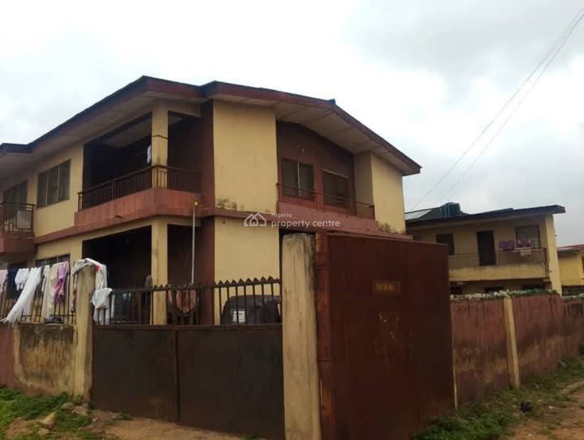 9 Flats: 4 Units of 3 Bedroom, 2 Units of 2 Bedroom, 3 Unit of R/p Sc, Kajola Estate, Monatan, Alakia, Ibadan, Oyo, Block of Flats for Sale