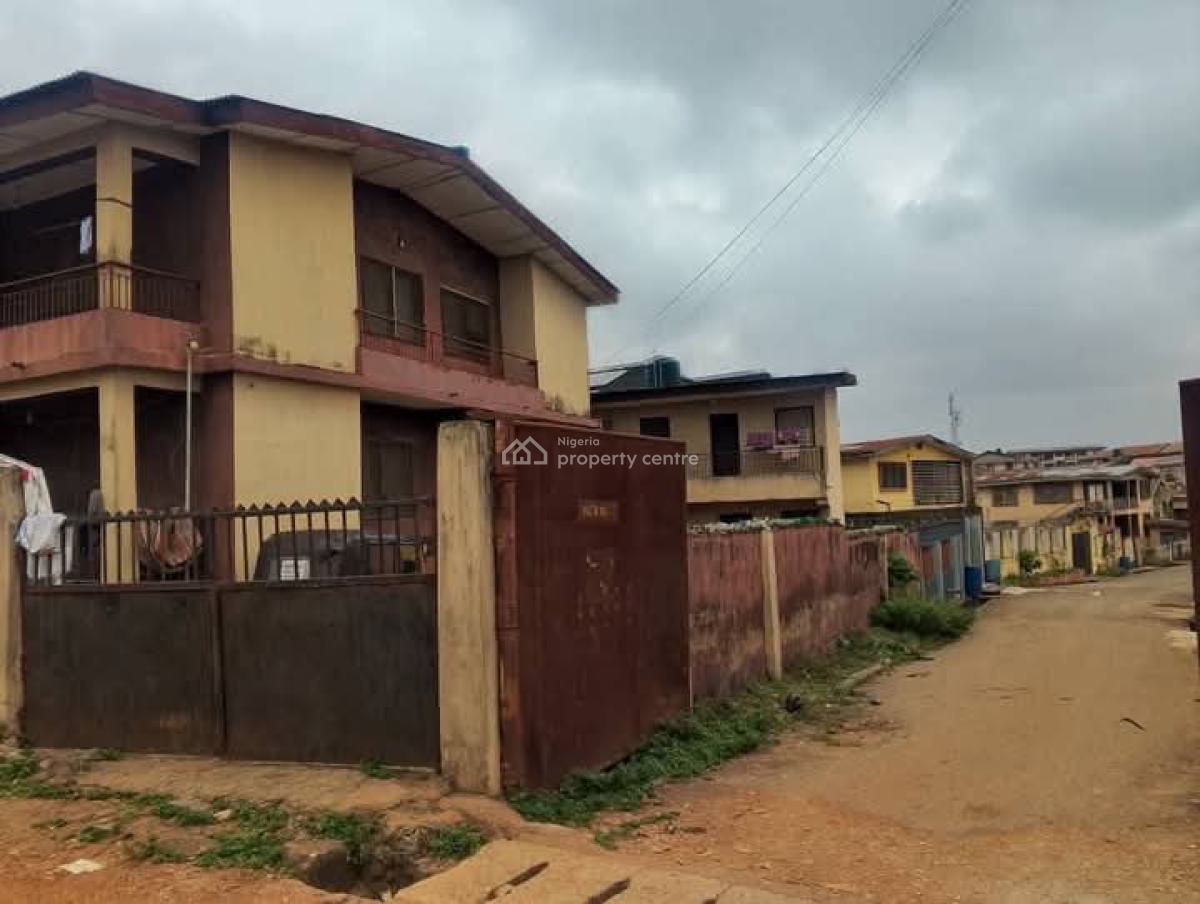 9 Flats: 4 Units of 3 Bedroom, 2 Units of 2 Bedroom, 3 Unit of R/p Sc, Kajola Estate, Monatan, Alakia, Ibadan, Oyo, Block of Flats for Sale
