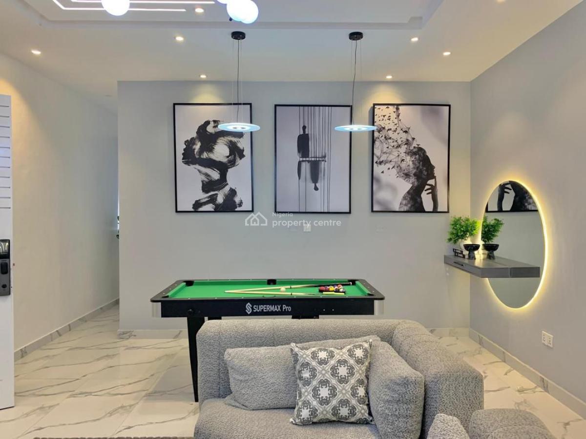 Luxury 2 Bedroom Apartment with Ps5 and Snooker Board, Jide Oki Street, Victoria Island (vi), Lagos, Flat / Apartment Short Let