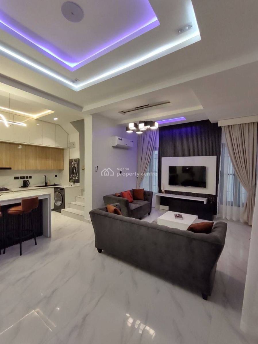 Fully Furnished 2 Bedrooms Duplex with Gym,pool, Off Oba Dosunmu Street, Ikeja Gra, Ikeja, Lagos, Terraced Duplex Short Let